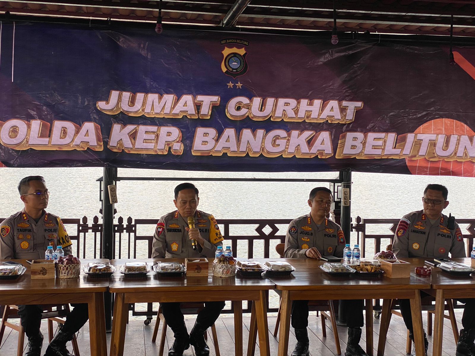 Polres Bangka Dengarkan Permasalahan Masyarakat Secara Langsung