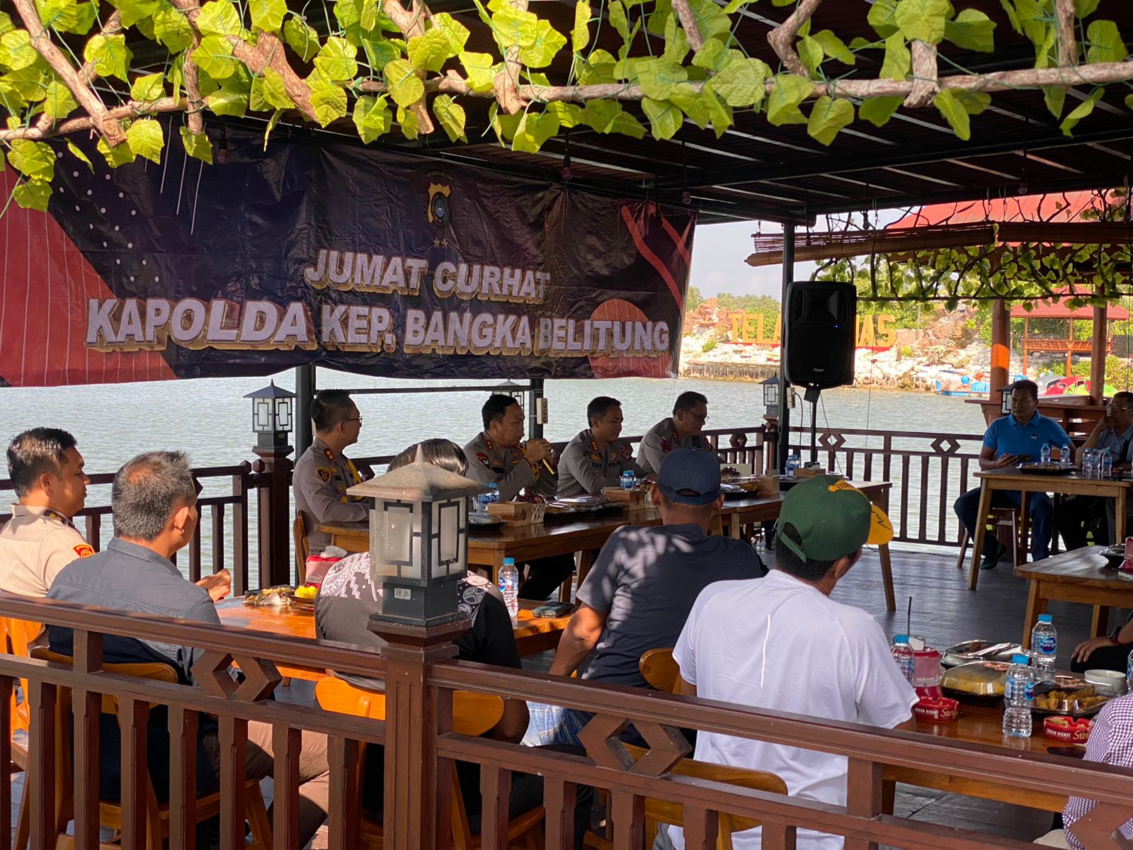 Polres Bangka Dengarkan Permasalahan Masyarakat Secara Langsung