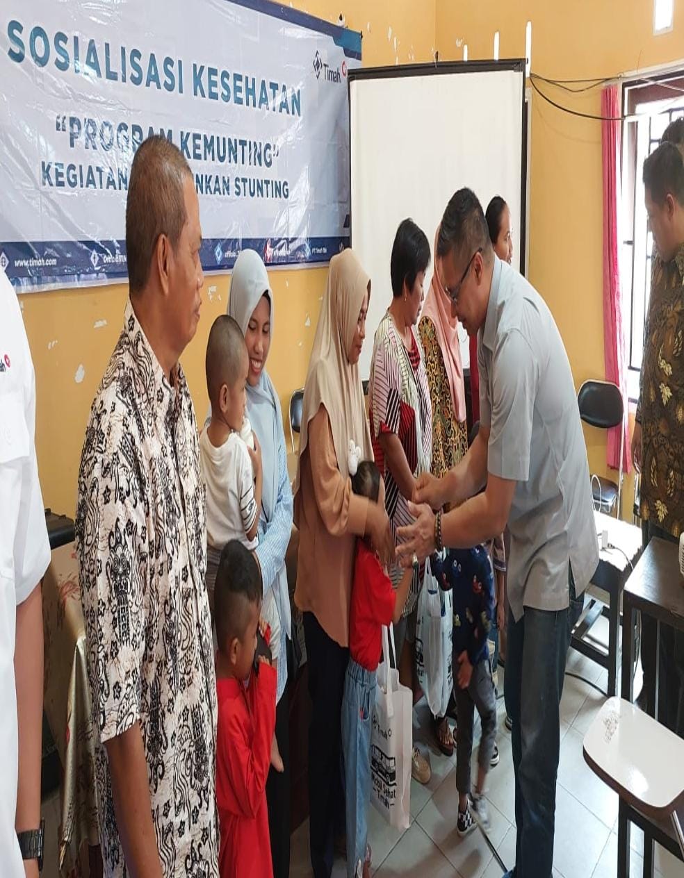 Program Kemunting PT Timah Tbk Hadir di Belitung Timur, Edukasi Soal Stunting ke Warga Desa Mengkubang 