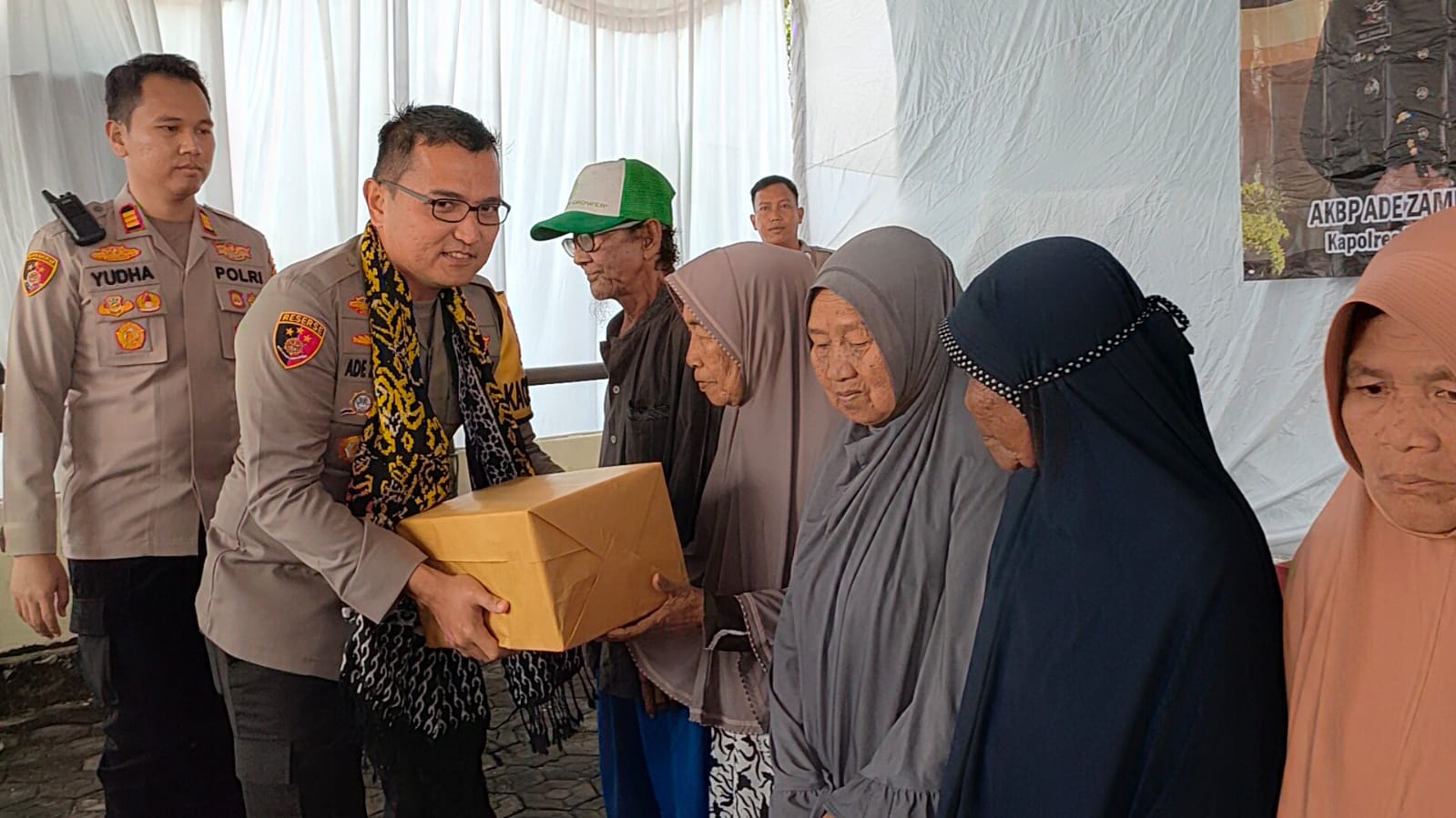 Kapolres Bangka Barat Kunjungan Kerja ke Polsek Jebus