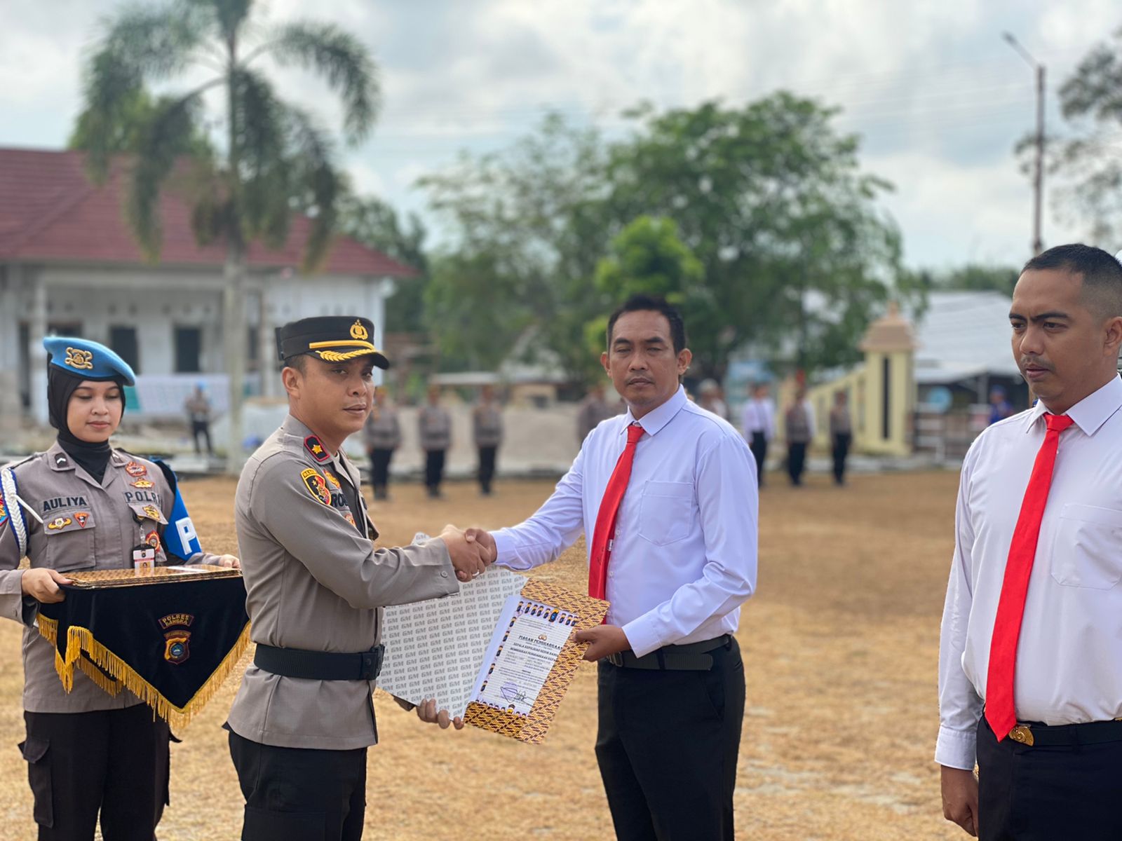 13 Personil Polres Bangka Dapatkan Penghargaan