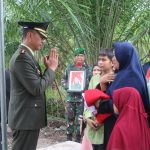 Penghormatan Terakhir, Dandim 0413/Bangka Jadi Irup Pemakaman Secara Militer (Alm) Sertu selamet